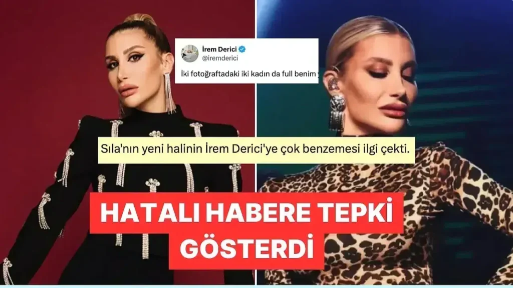 İrem Derici’den kendisini Sıla Gençoğlu’na benzeten paylaşıma yanıt